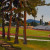 Painting of Bear Field, Moscow Middle School, Moscow, Idaho
